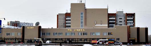 ТЦ Омега, фасад